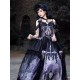 Dreaming Bear Skeleton Ghost Top and Skirt Set(Pre-Order/Full Payment Without Shipping)